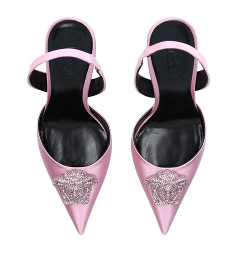 versace pumps pink|versace pumps for women.